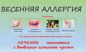 Весна и лето без слез и заложенности носа – это реально!